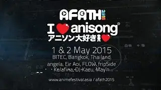 AFATH 2015 - I Love Anisong Line-up