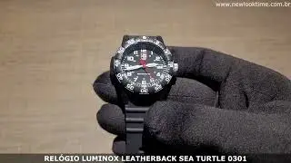 RELÓGIO LUMINOX LEATHERBACK SEA TURTLE 0301