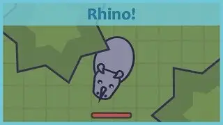 Moomoo.io - NEW RHINO ANIMAL! Update idea with gameplay!