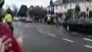 Crowd Claps George Best's Funeral Cortege As It Leaves Stormont Castle in Belfast (03 Dec 2005)