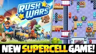 NEW SUPERCELL GAME - RUSH WARS REVEAL!! EXCLUSIVE LOOK!!