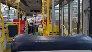 指南客運28 241-FY（42路線支援車）中興金龍手排低地板公車 2檔入3檔聲 @BUSFan-206 拍攝