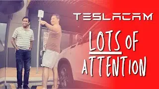 Teslacam: Тесла привлекают МНОГО внимания | Режим охраны