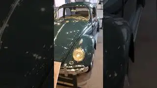 1960 Volkswagen Beetle at the Crawford Auto Museum in Cleveland Ohio #shorts #car