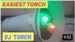 How to make a LED torch at home | Invention Galaxy