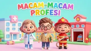 Macam-Macam Profesi 👩‍⚕️🚒 | Lagu Edukasi Anak Kenal Pekerjaan | Luri & Nico | LURNIC