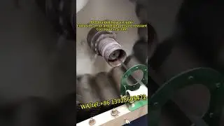 PVC fiber hose machine #extruder #plasticextruder #extrudermachine