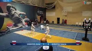 Black Sea Cup 2019, T16 SW Kobzeva (RUS) - Vankova (RUS)