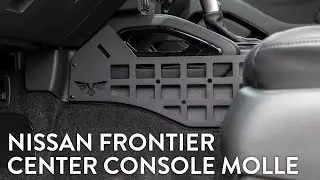 Nissan Frontier Center Console MOLLE Panel Install