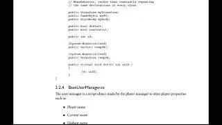 Jeff W. Murray - Building The Game Core Framework Book Chapter