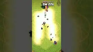 Shrink Traps Vs Troops 😳 Clash of Clans #shorts
