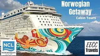 NCL Getaway Cabin Tours - Mini-Suite / Club Balcony - Balcony - Oceanview - Studio Cabins