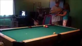 Princess Go trick shot #billiards #trickshots #8ballpool