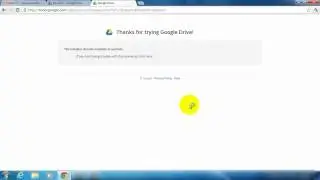 Installing Google Drive on your Computer