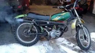 Kawasaki Kd 175... Заводимся!