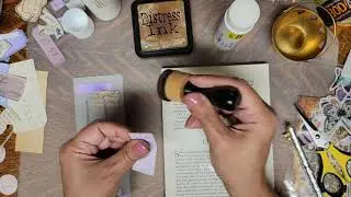 #roxysweeklychallenge|TUTORIAL|Fun DIY Transparent Collage Washi - Week #39