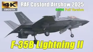 Britain&rsquo;s Most Advanced Fighter: F-35B Lightning demo | RAF Cosford Airshow 8/6/2025