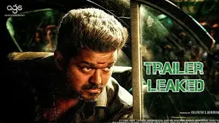Bigil Movie  Trailer leaked online AGS  archana kalpathi Vijay atlee