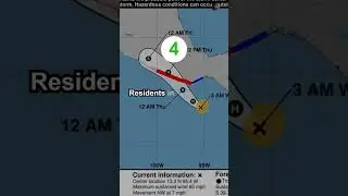 Hurricane Erick upgraded to category 4:path and impact ahead/ #news #newsupdate #todaysnews #shorts
