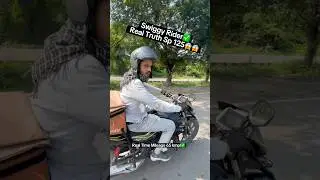 New Honda Sp 125cc🔥Mileage Truth Swiggy Rider #sp125cc #hondasp125 #trending #shorts