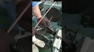 Manual rotary swaging machine for tube end forming