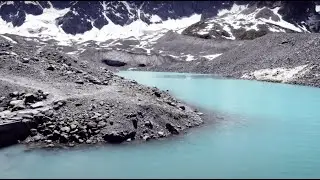 Rando col, lac et glacier d'Arsine - Villar d'Arène - Lautaret -Oisans (2012)