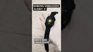 Missed calls? Not anymore.This STRONG vibration on a smartwatch = zero excuses 🔔