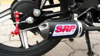 Italika FT 125 Shorty Exhaust SRP Gascon