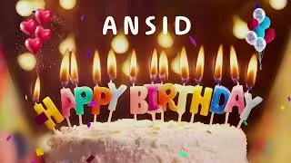 Happy Birthday Ansid - Happy Birthday To You - Personalized Happy Birthday Song