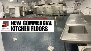 Improved Safety & Durability with New Commercial Kitchen Flooring