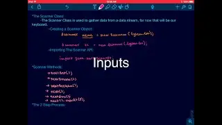 The Scanner Class in Java