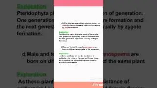 class9 Science part-2 Lesson no.6 Classification plants  Q.no.2 fill in the blanks with explanation.