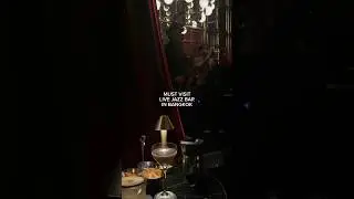 MUST VISIT LIVE JAZZ BAR IN BANGKOK, THAILAND!! 🇹🇭🍷🎶🫶🏼✨ #shorts #short