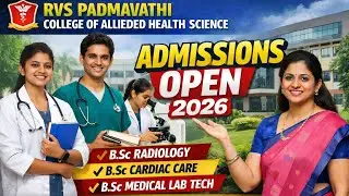 🫀🩺RVS Padmavathi College Of Allied Health Science 🏥#coimbatore #topalliedhealthcolleges #campustour 