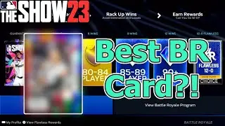 BEST BR CARD?! | MLB The Show 23 Battle Royale