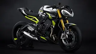 2026 Triumph Triple Street Moto 2  Ultimate Naked Bike