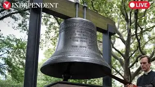 Live: Bell of Hope marks exact moment first plane hit World Trade Center on 9/11