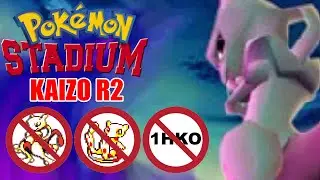 Pokemon Stadium Kaizo - VS Mewtwo Round 2 (No Mewtwo, No Mew, No 1HKO Moves)