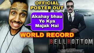 BELL BOTTOM OFFICIAL POSTER,AKSHAY KUMAR,HUMA KHURESHI,REACTION, REVIEW,