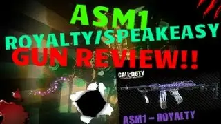 ASM1 Royalty/Speakeasy Gun Review In Cod Advanced Warfare!!