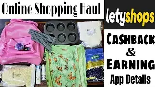 Online Shopping Haul in Tamil | LetyShops App Details in Tamil | Shopping Haul | Flipkart Shopping