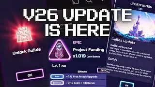 V26 Update is Here! Everything you need to know! (The Tower Idle Tower Defense)