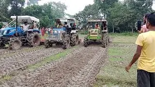 4wd New Holland##4wd Swaraj### 4wd John Deere### demo competition##