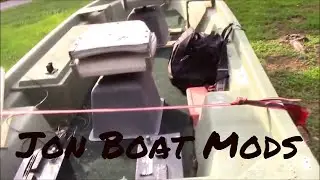 New Jon Boat Modification Vlog #1