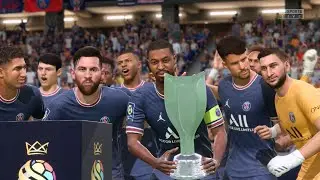 FIFA 22 | AJAX Vs PSG | Champions Trophy FINAL | Messi Career Mode Day 5 2023