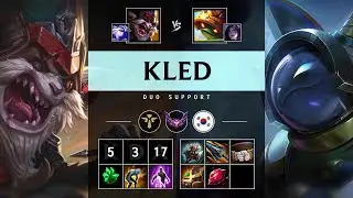 Kled Support vs Rammus - KR Master Patch 25.19