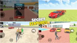 How To Use New Features Indian Theft Auto Simulator | ITA Manu+New Secret Cheat Codes🤑