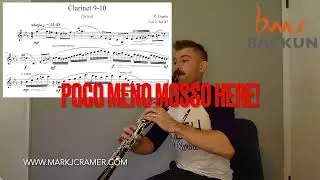 2025 MTSBOA 9/10 Lyrical Excerpt B-flat Clarinet Mid-State Auditions