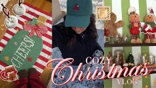 my cozy christmas kickoff 🎄✨ decorating, DIY cat ornaments, & a holiday market