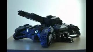 Starcraft Lego Technic Siege Tank stopmotion